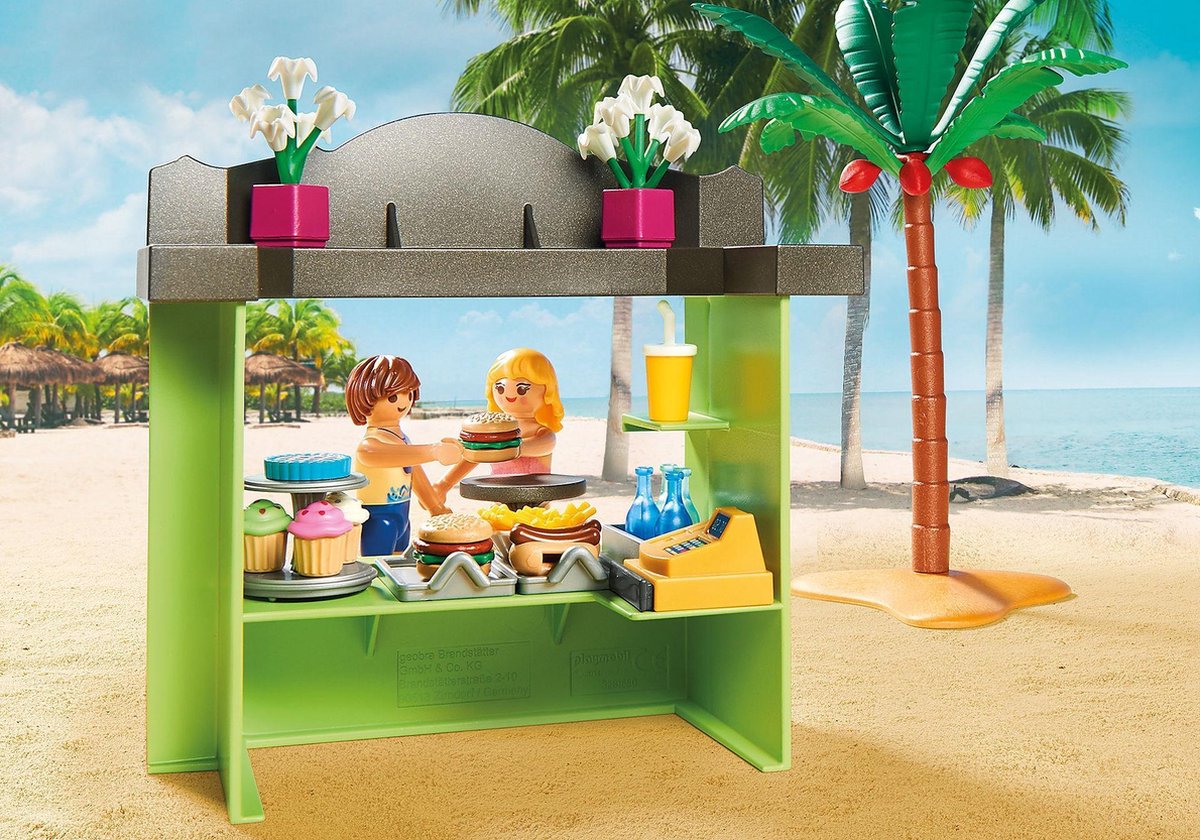 Playmobil Family Fun strandkiosk junior 66 delig