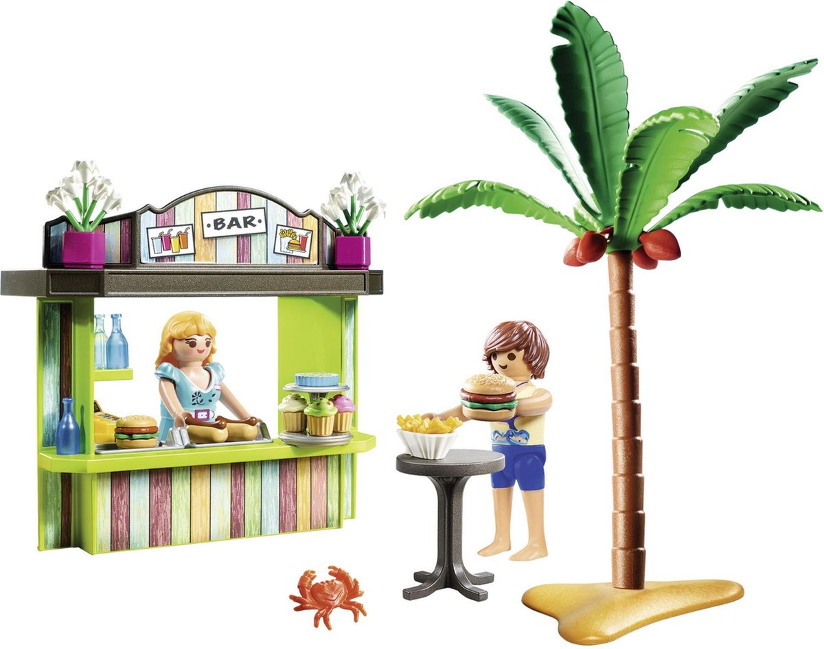 Playmobil Family Fun strandkiosk junior 66 delig