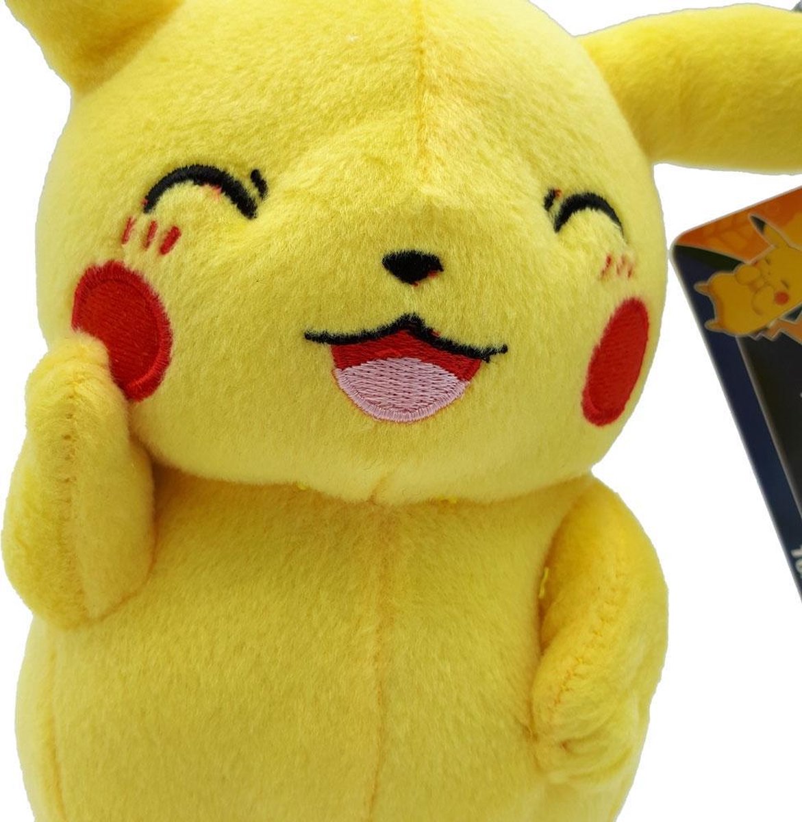 Tomy Pokémon knuffel Pikachu 30 cm pluche - Geel