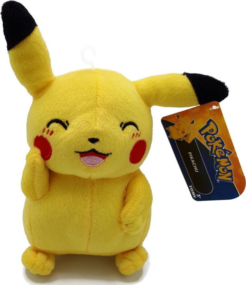 Tomy Pokémon knuffel Pikachu 30 cm pluche - Geel