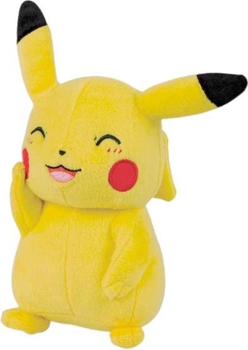Tomy Pokémon knuffel Pikachu 30 cm pluche - Geel