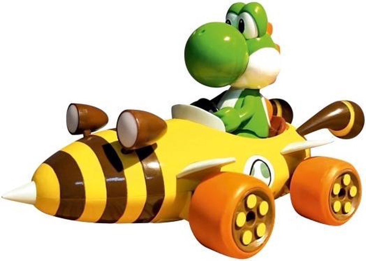 Carrera auto RC Mario Kart Bumble V Yoshi 2,4 GHz 1:18 5 delig - Geel