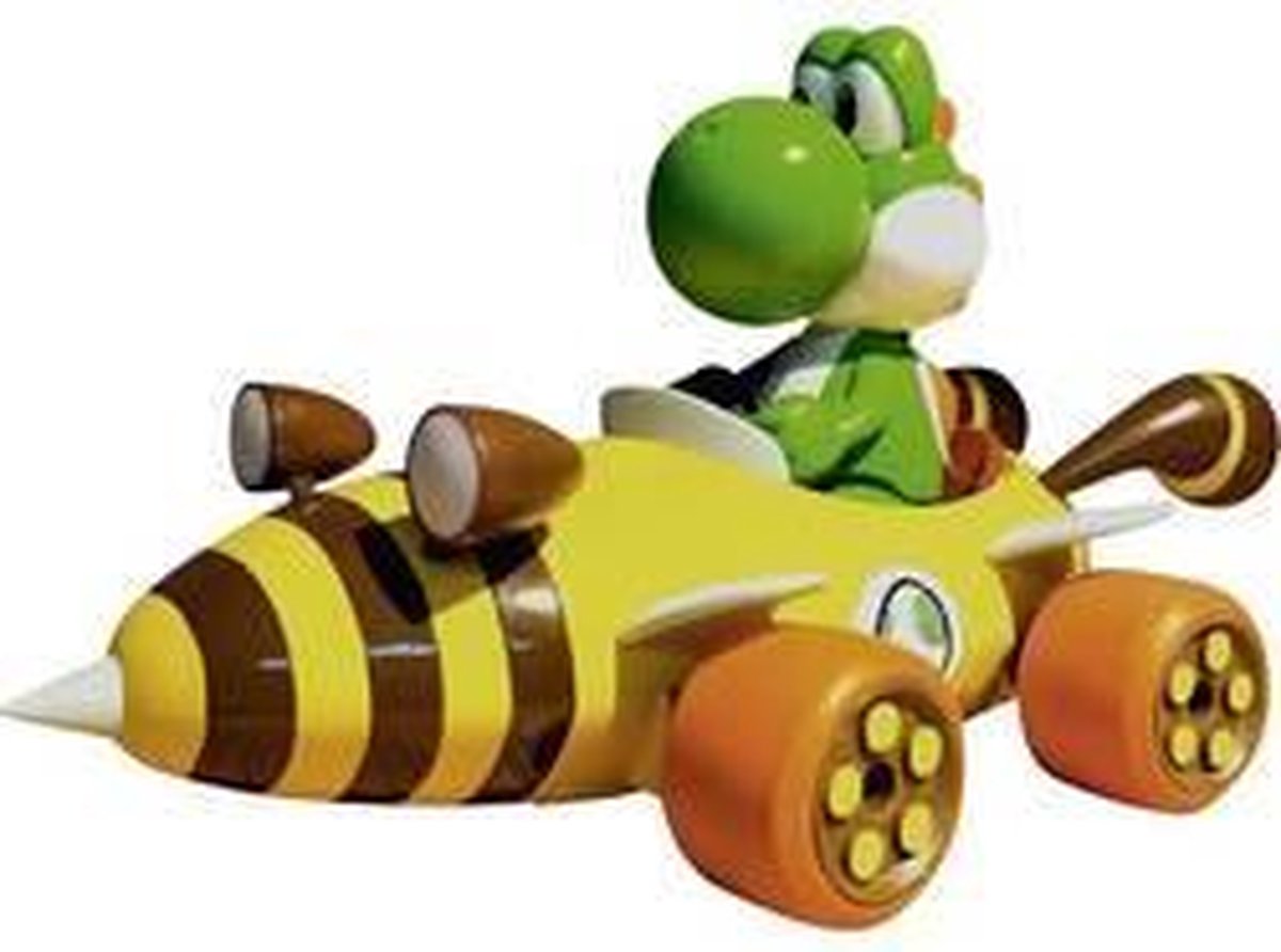 Carrera auto RC Mario Kart Bumble V Yoshi 2,4 GHz 1:18 5 delig - Geel