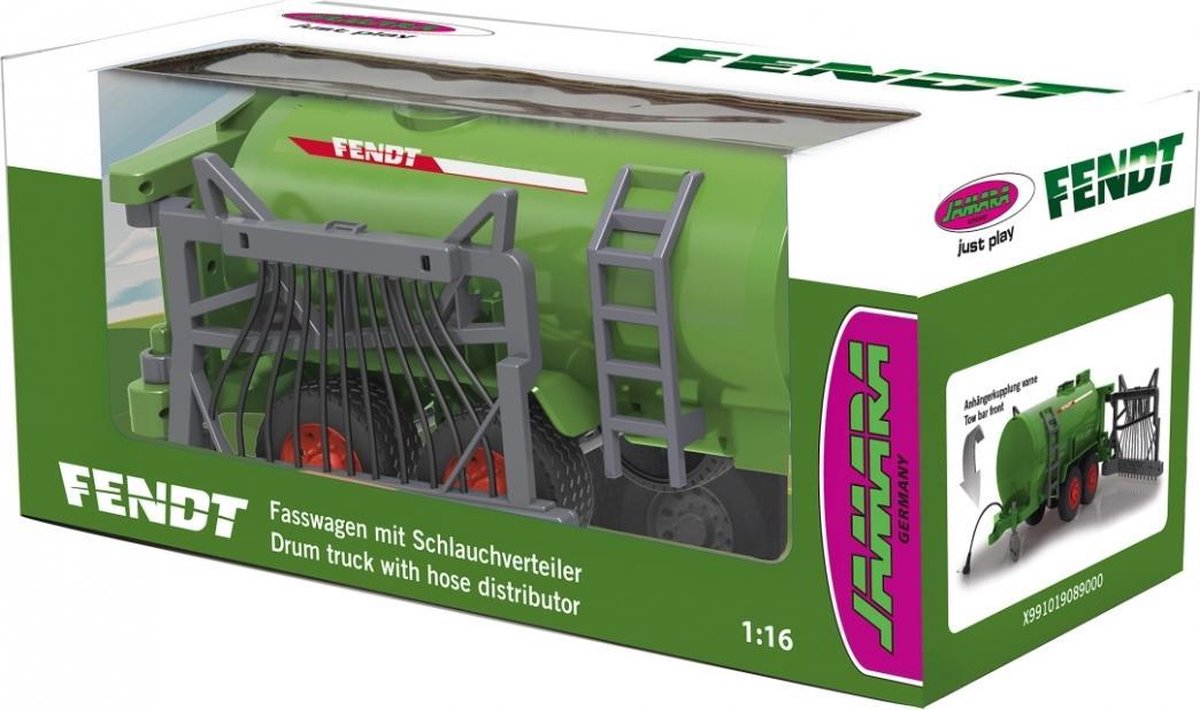 Jamara landbouwvoertuig Fendt jongens 33,5 x 48 cm 1:16 - Groen