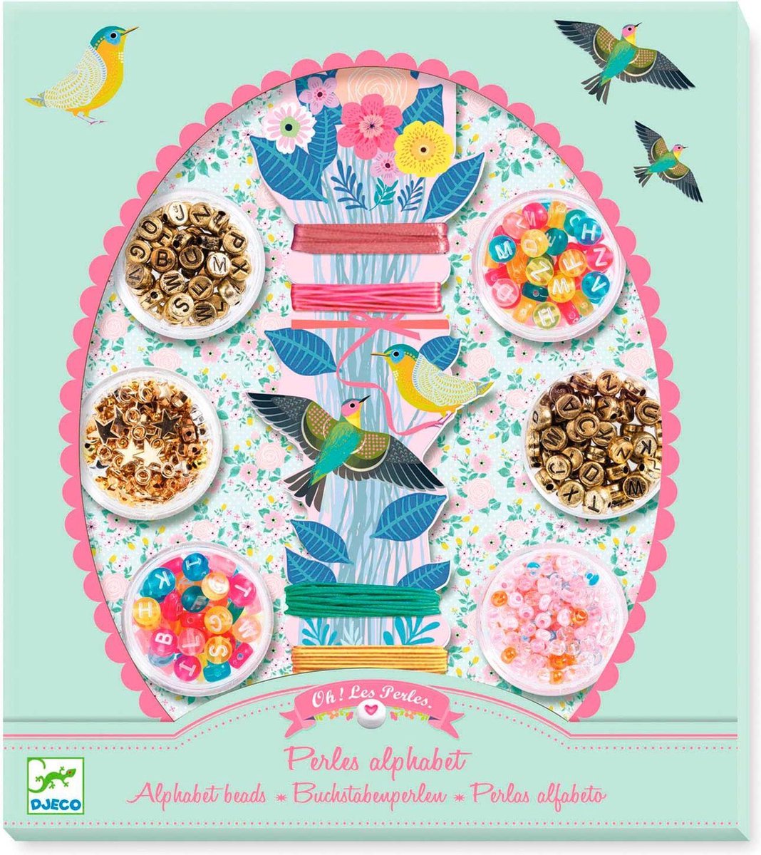 Goki Houten Buigpopjes Set Familie 9 11cm