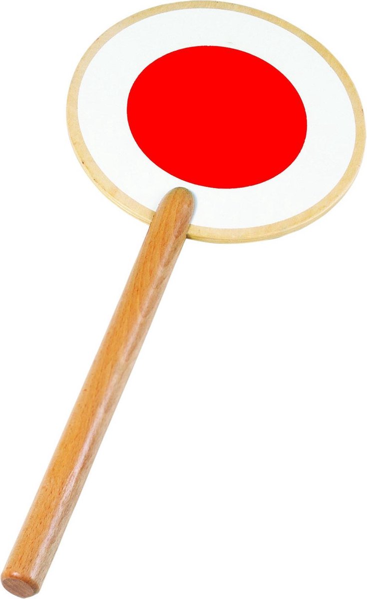 Goki Houten Signaalbord Conducteur 16 X 38,5 cm - Bruin