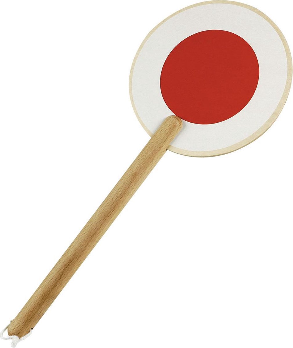 Goki Houten Signaalbord Conducteur 16 X 38,5 cm - Bruin