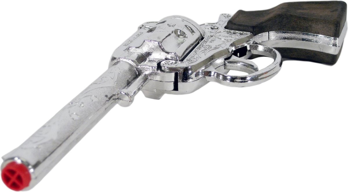 Gonher Speelset Cowboy 5 delig 2 Revolvers - Silver