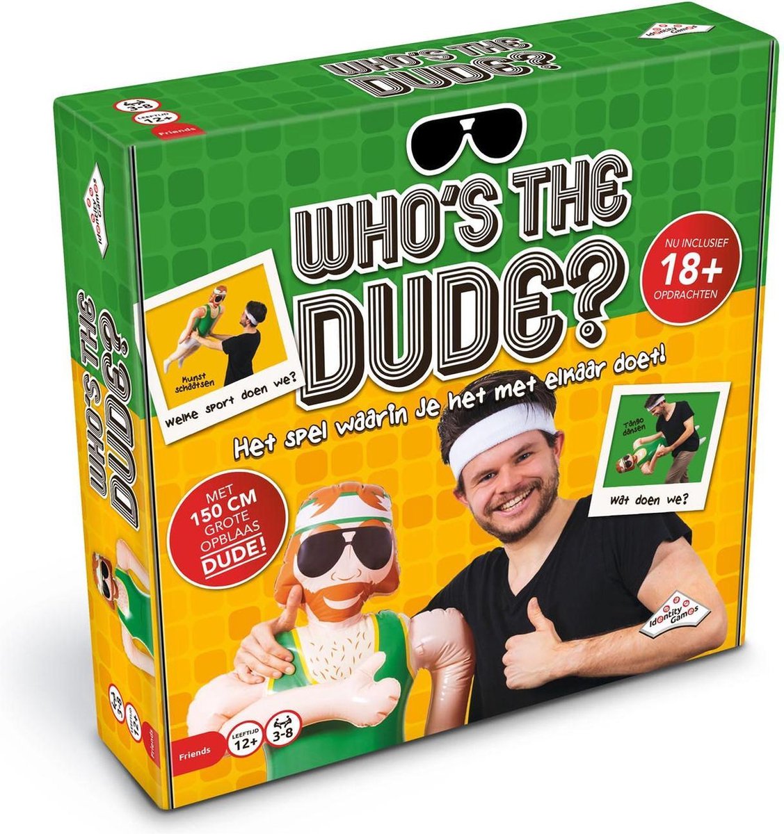 Identity Games Who&apos;s the Dude? gezelschapsspel