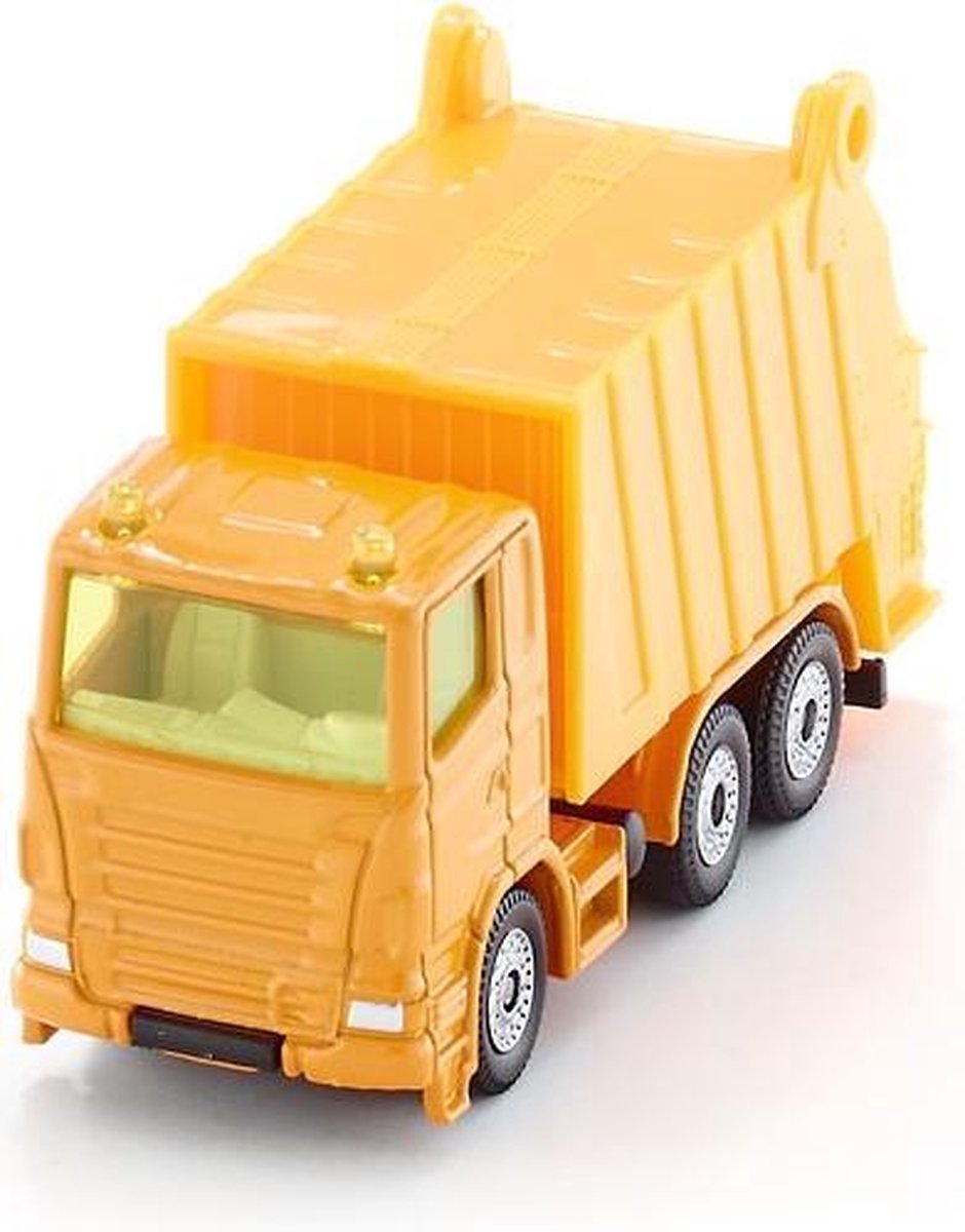 Siku vuilniswagen (0811) - Geel