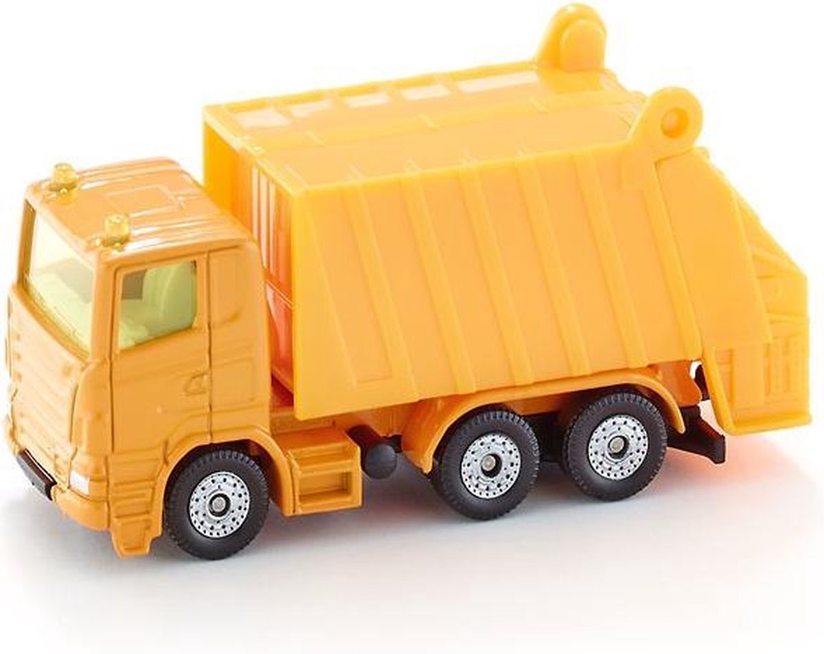 Siku vuilniswagen (0811) - Geel