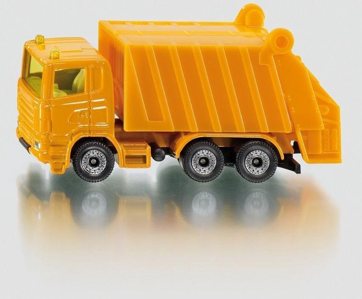 Siku vuilniswagen (0811) - Geel