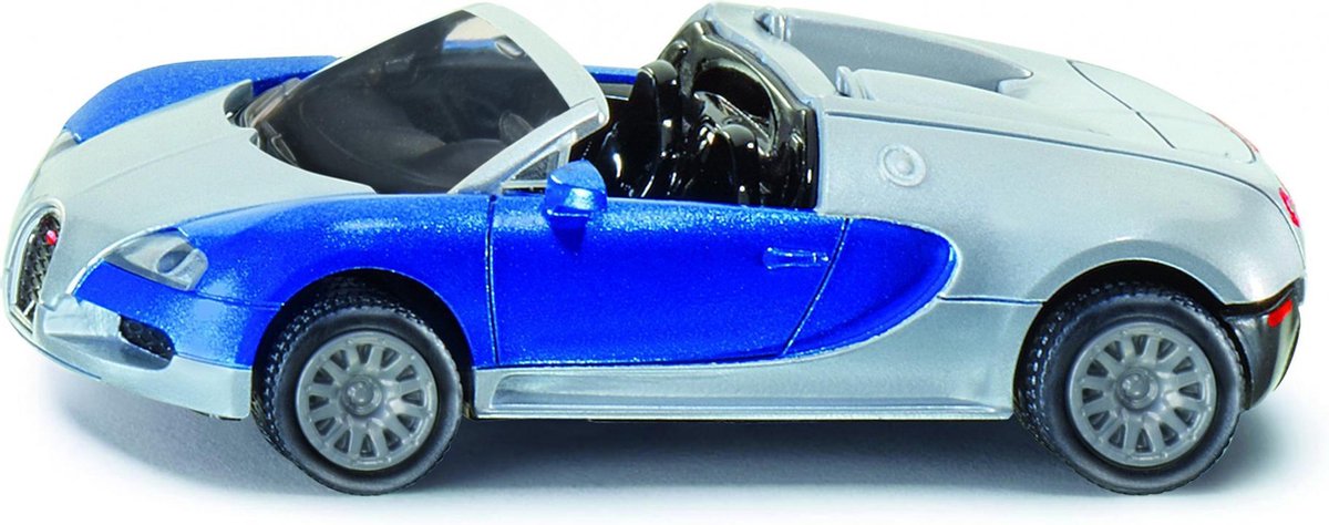 Siku Bugatti Veyron Grand Sport sportwagen grijs/ (1353) - Blauw