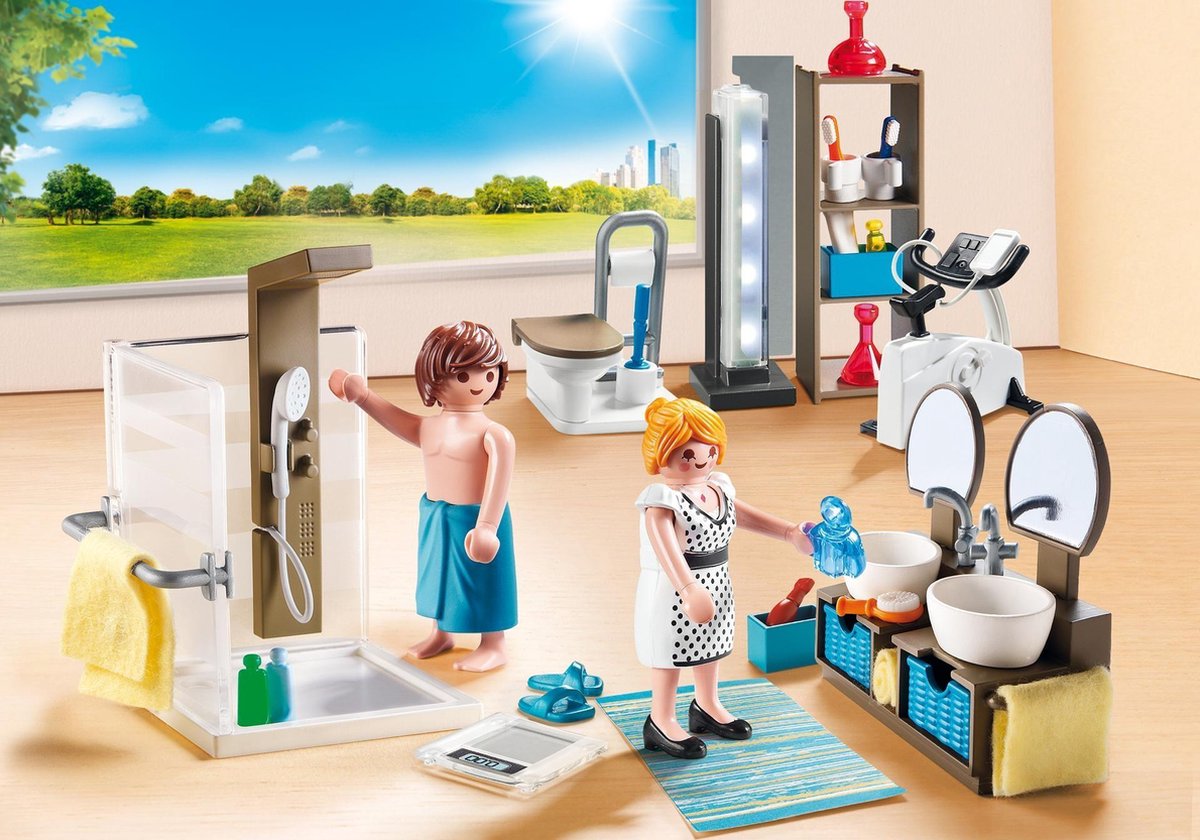 Playmobil City Life: Badkamer met douche (9268)