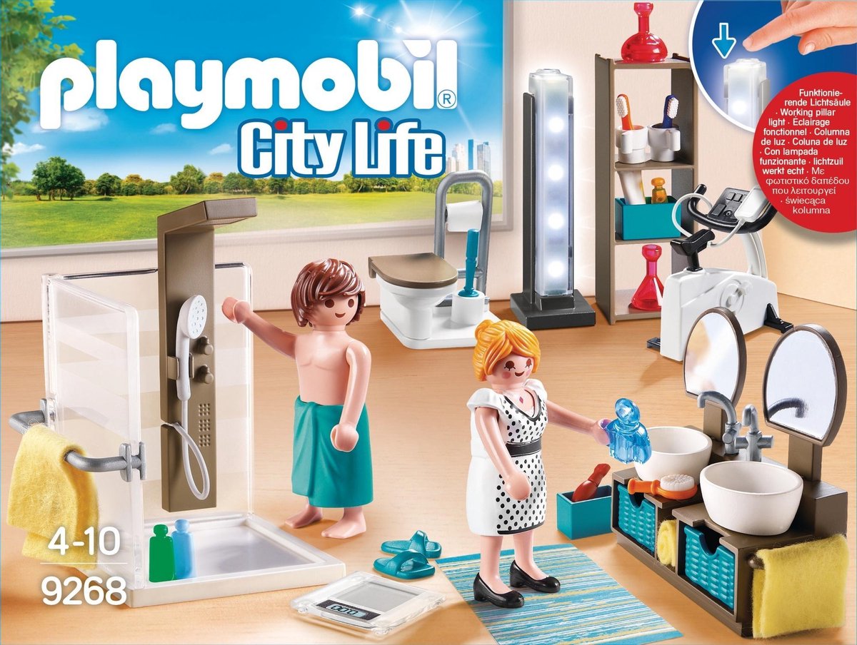Playmobil City Life: Badkamer met douche (9268)