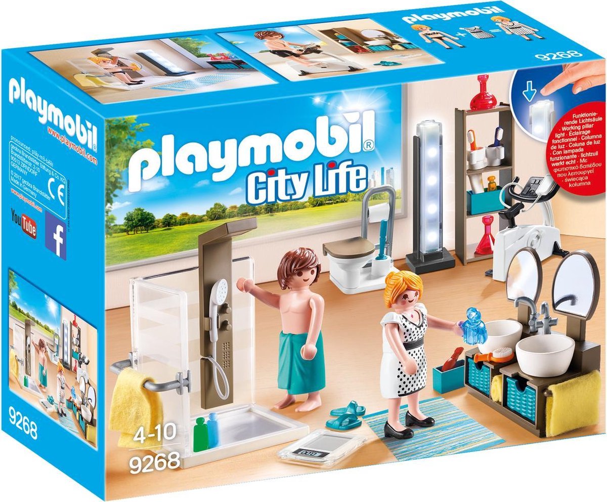 Playmobil City Life: Badkamer met douche (9268)