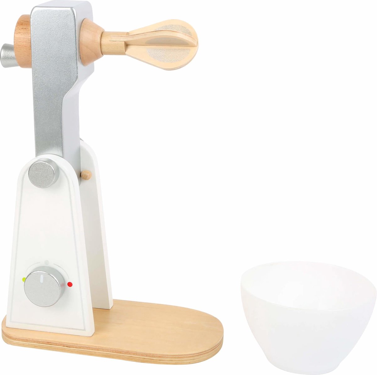 Small Foot houten mixer 24 cm 2 delig