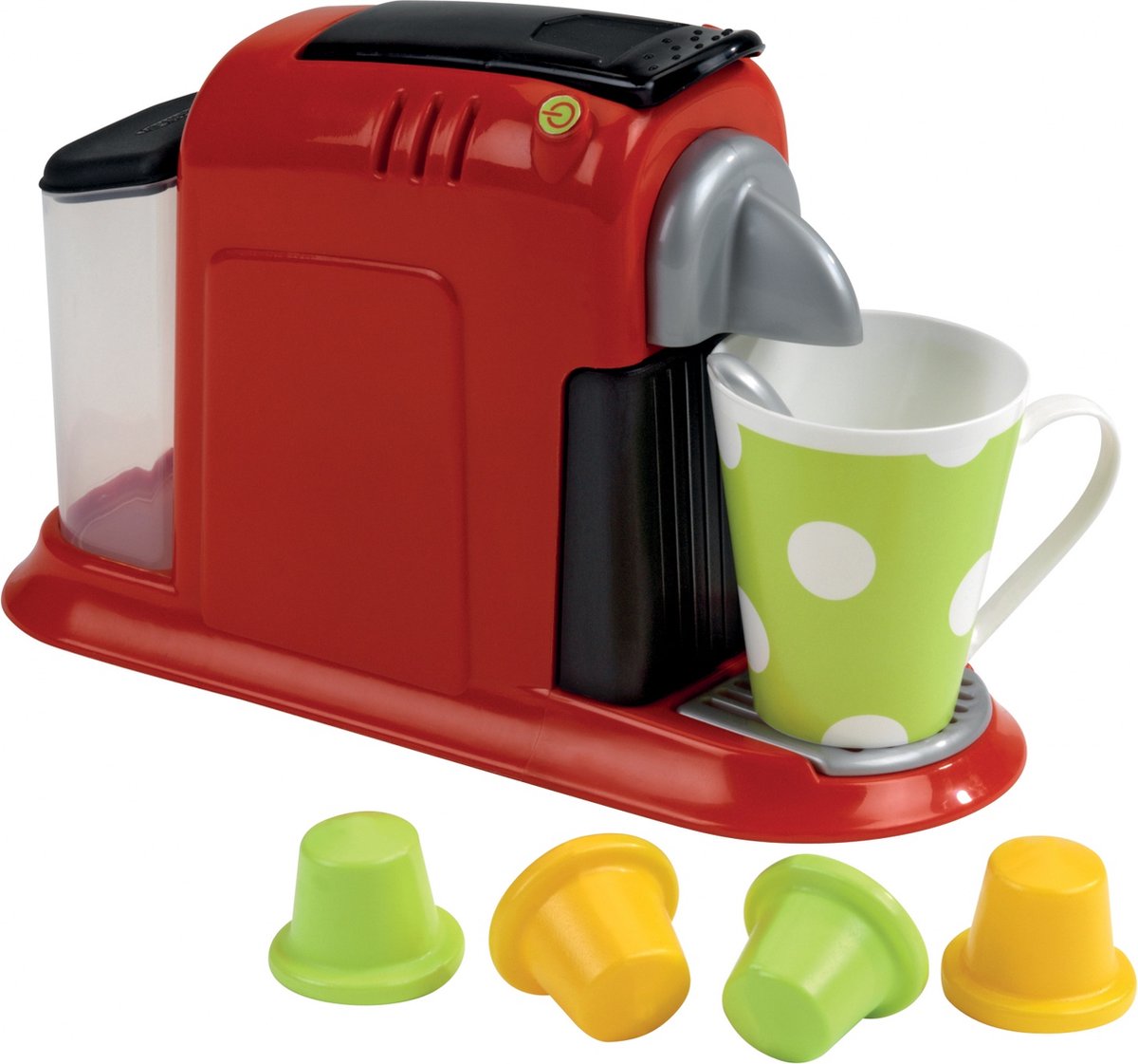 Ecoiffier écoiffier 100% Chef: koffiezetapparaat met servies 16 delig