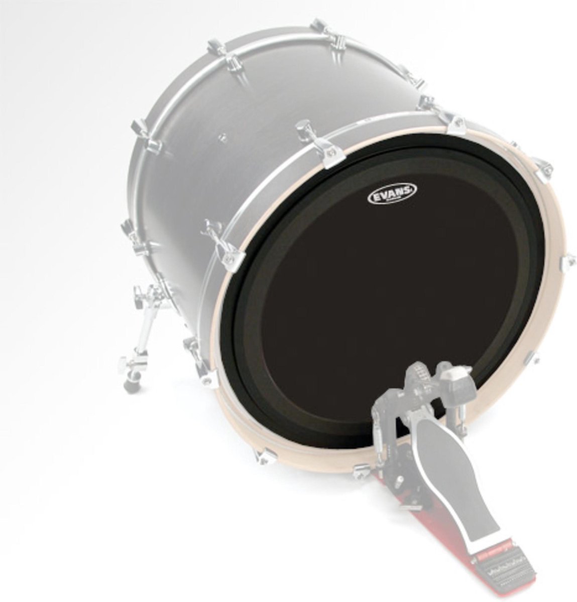 Evans BD22EMADONX EMAD Onyx 22 inch bassdrumvel