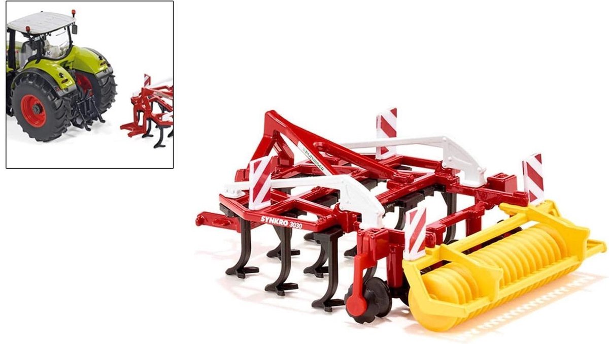 Siku Pöttinger Synkro 3030 cultivator (2067) - Rood