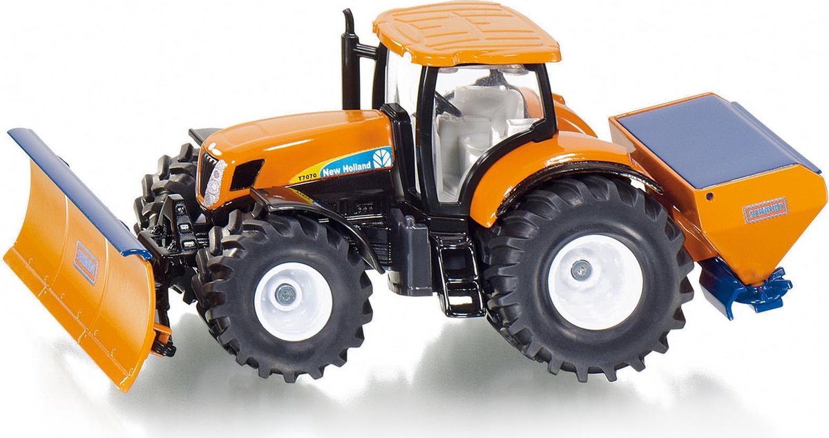 Siku New Holland T7070 winterdienst (2940) - Oranje