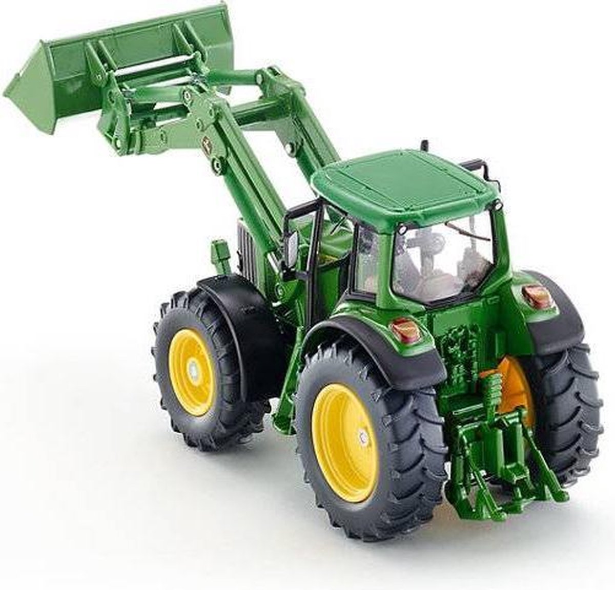 Siku John Deere 6820 tractor met voorlader (3652) - Groen
