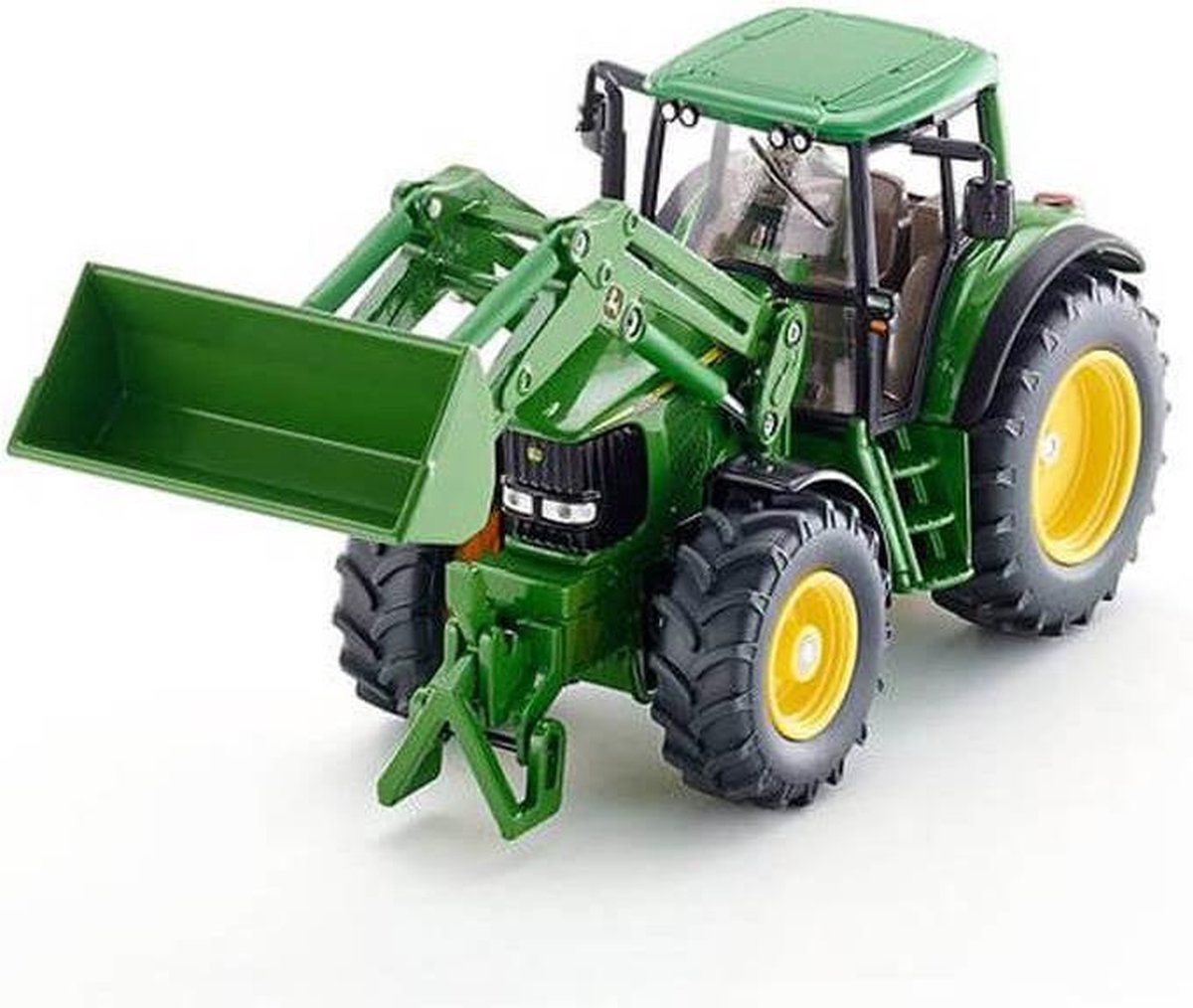 Siku John Deere 6820 tractor met voorlader (3652) - Groen