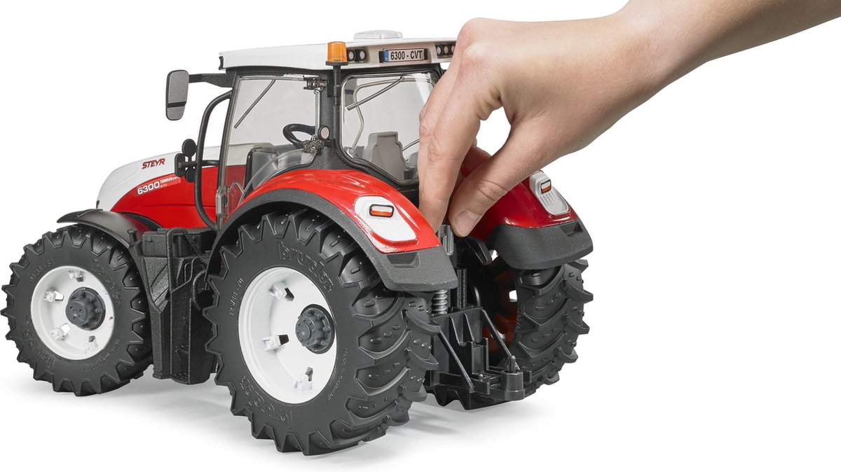 Bruder Steyr 6300 Terrus (03180) - Rood