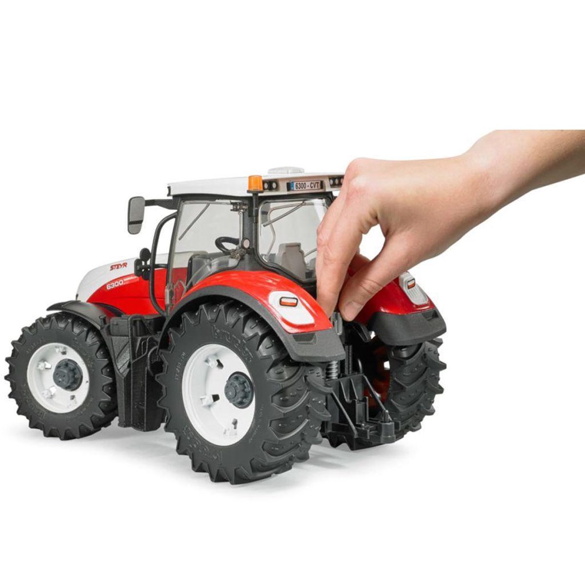 Bruder Steyr 6300 Terrus (03180) - Rood