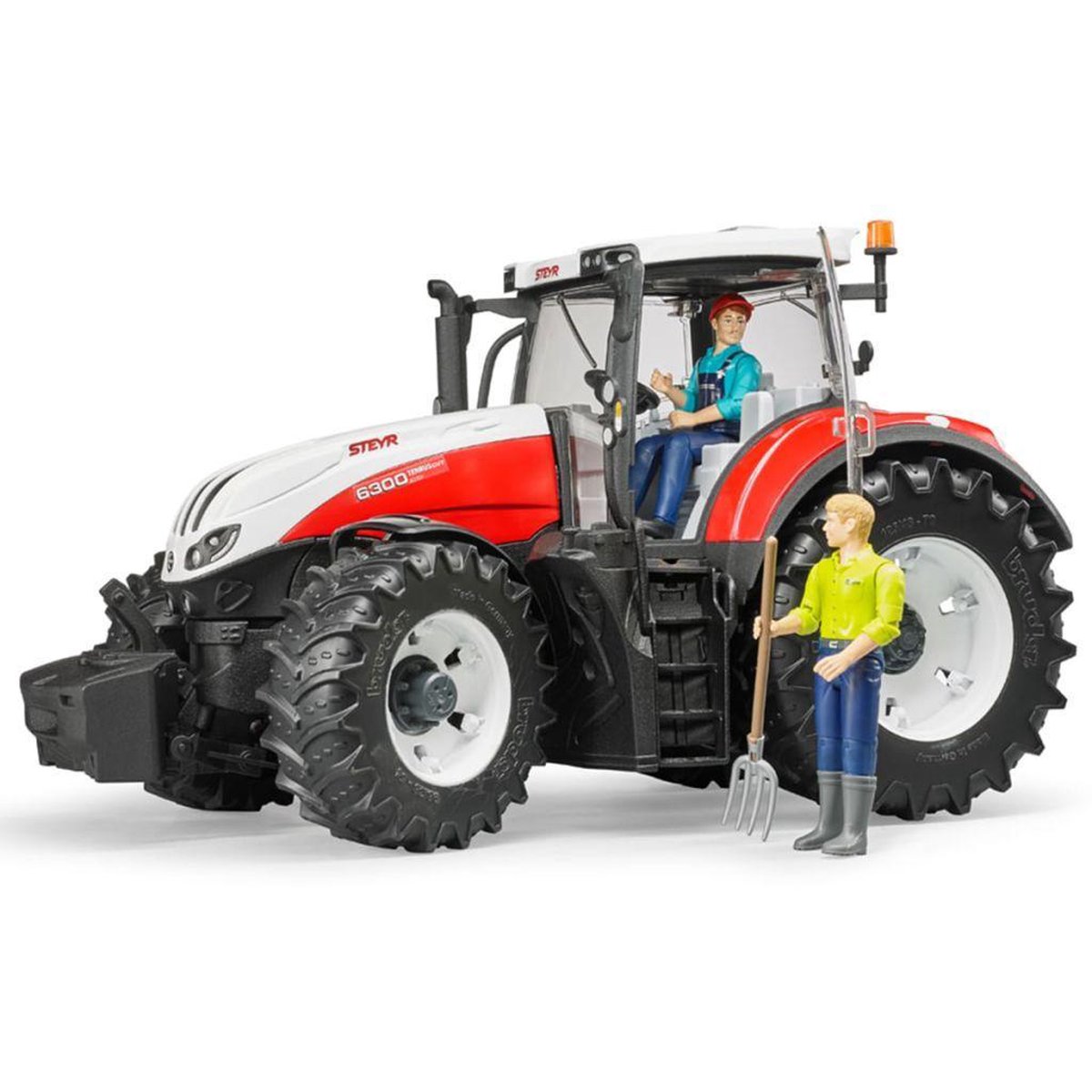 Bruder Steyr 6300 Terrus (03180) - Rood
