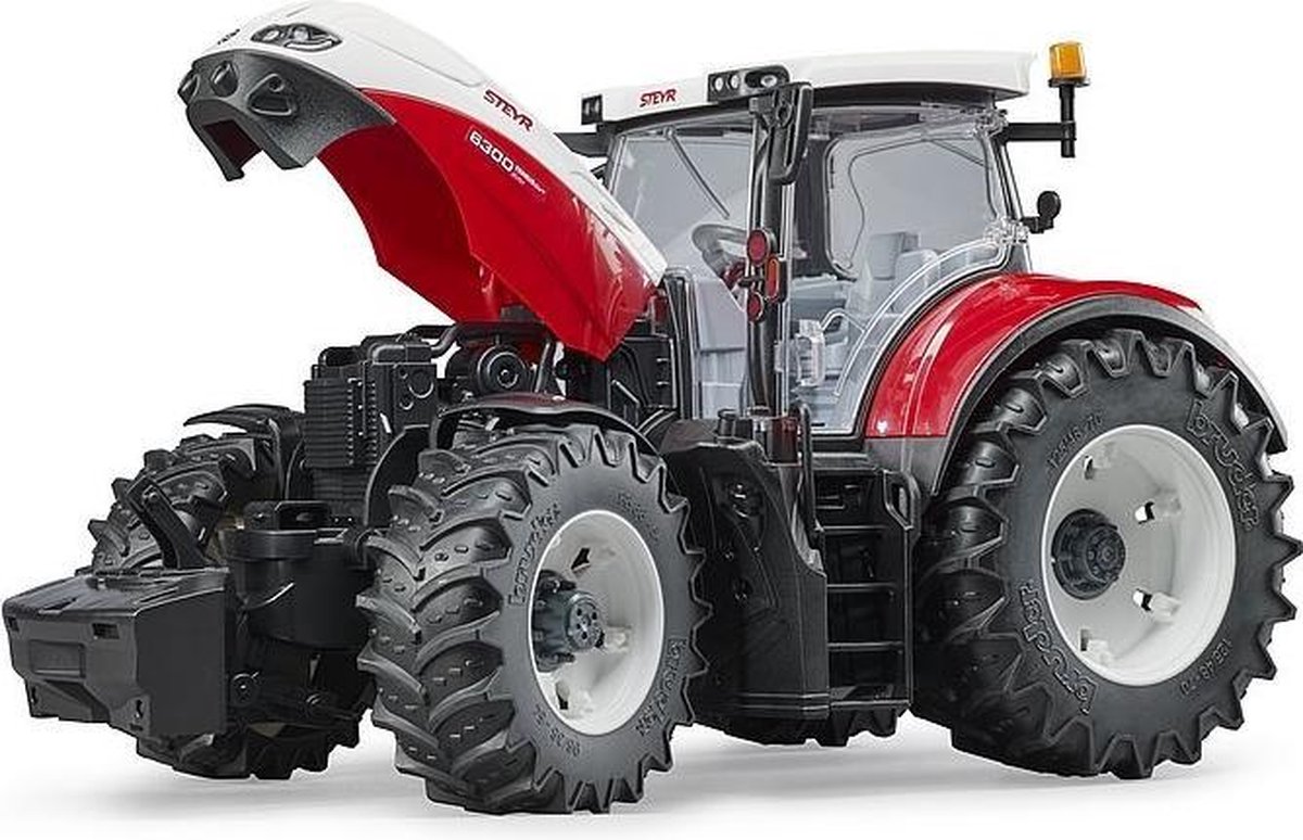 Bruder Steyr 6300 Terrus (03180) - Rood