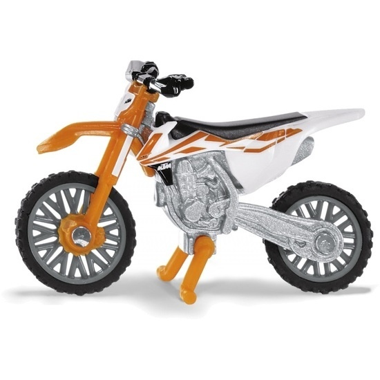 Siku KTM SX F 450 motor/wit (1391) - Oranje