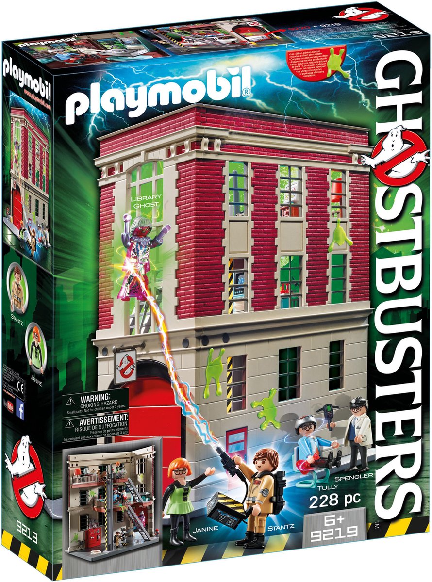 Playmobil Ghostbusters: Brandweerkazerne (9219)