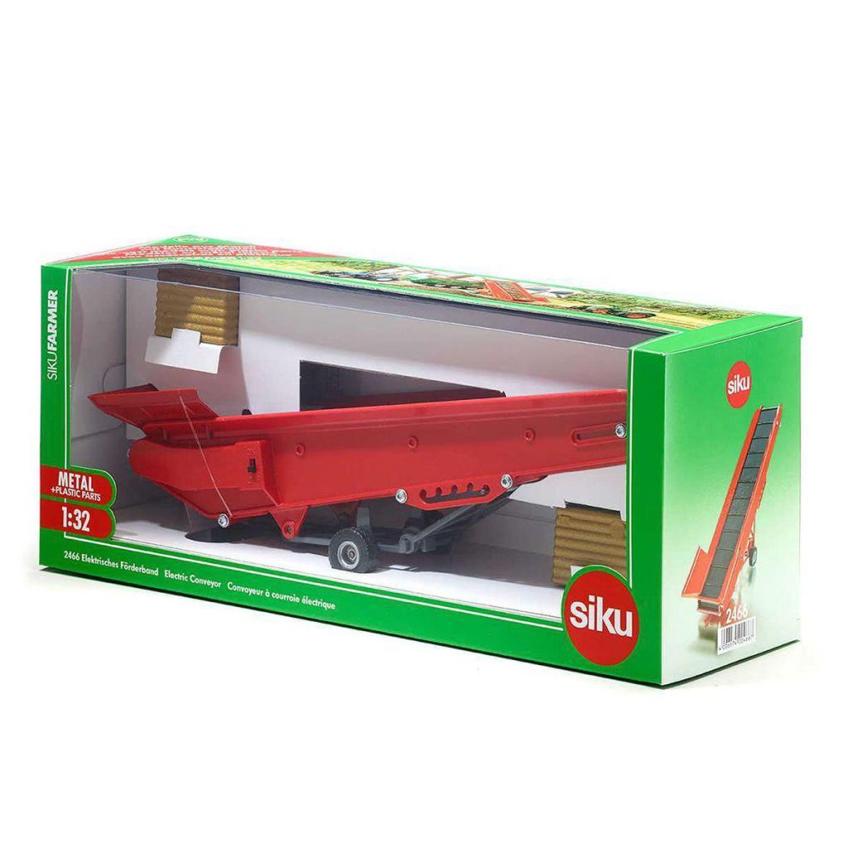 Siku elektrische transportband (2466) - Rood