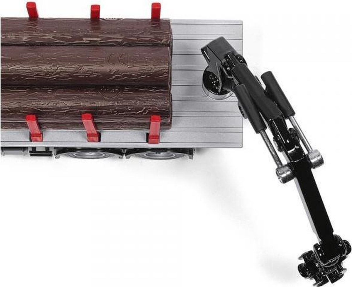 Siku Mercedes Benz Zetros 2733 houttransporter (2714) - Groen