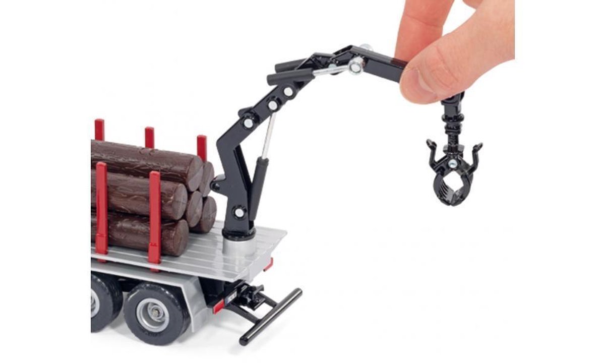 Siku Mercedes Benz Zetros 2733 houttransporter (2714) - Groen