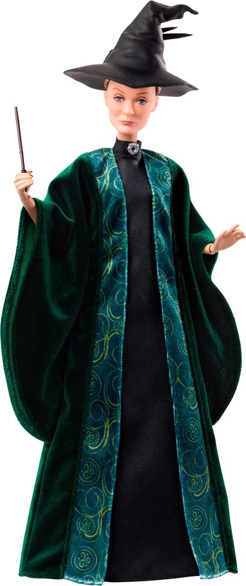 Mattel tienerpop Wizarding World Minerva McGonagall 26 cm - Verde