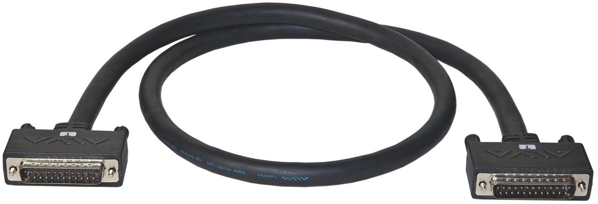 Alva AES25T-25T1 D-sub male <> D-sub male 1m multikabel