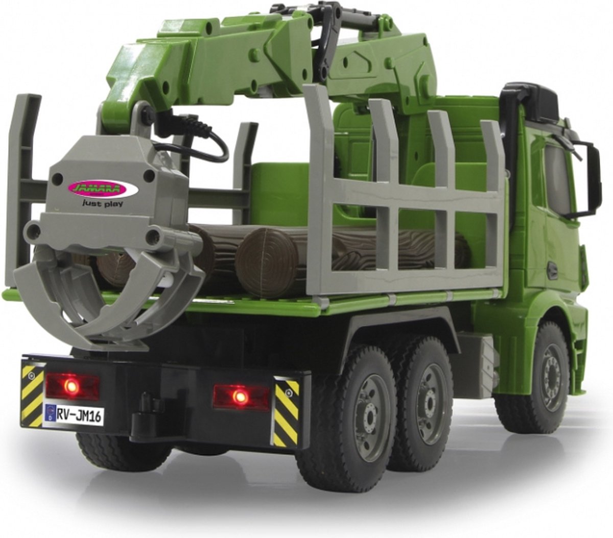 Jamara RC Mercedes Benz Actros vrachtwagen 39,5 x 23 cm 10 delig - Groen