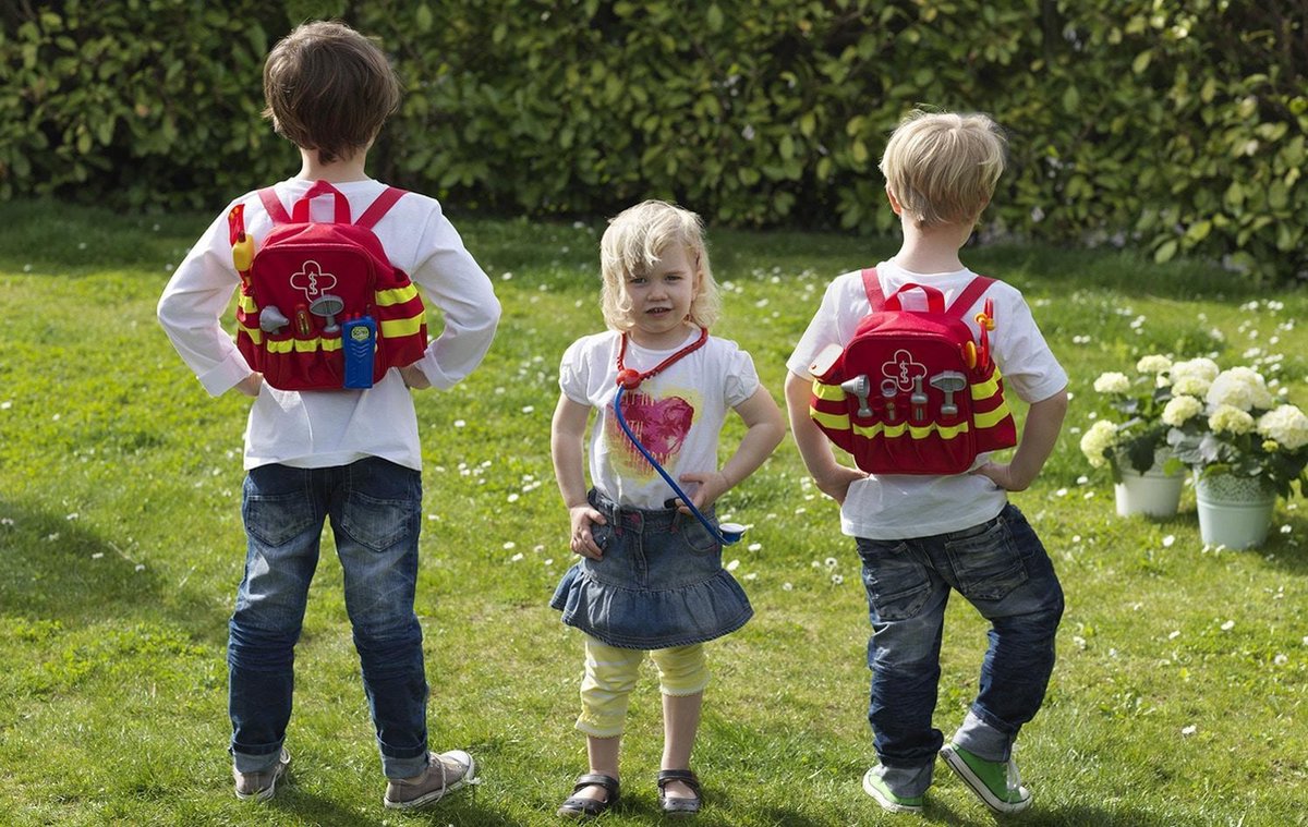 Klein reddingsrugzak - Rood