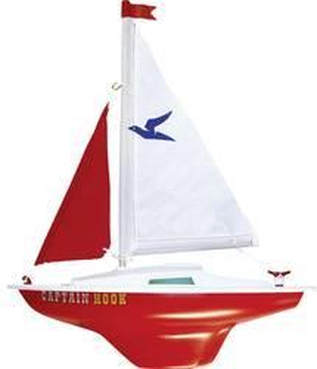 GÃ¼nther Flugspiele Günther modelzeilboot Captain Hook 24 x 31 cm/rood - Wit