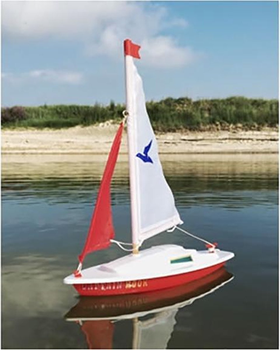 GÃ¼nther Flugspiele Günther modelzeilboot Captain Hook 24 x 31 cm/rood - Wit