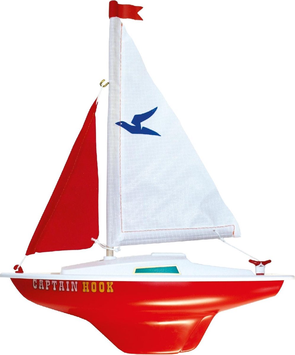GÃ¼nther Flugspiele Günther modelzeilboot Captain Hook 24 x 31 cm/rood - Wit