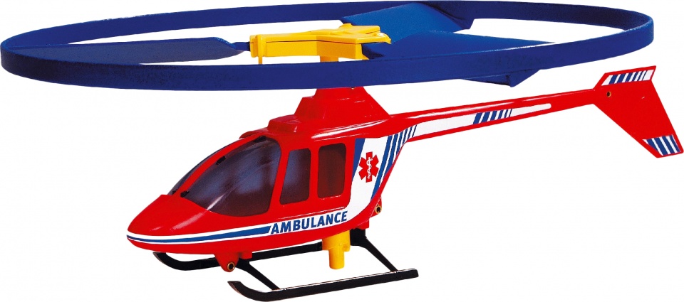 Günther ambulancehelikopter 36 cm - Rood