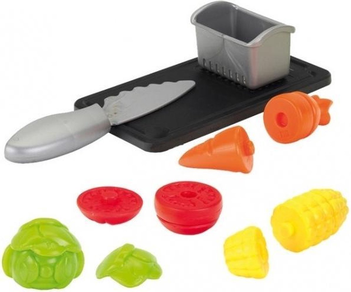 Theo Klein Klein groenteset met snijplank en mes