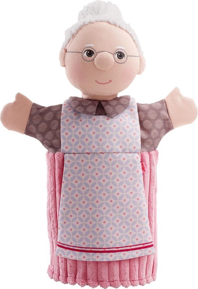 HABA handpop Oma 27 cm - Roze