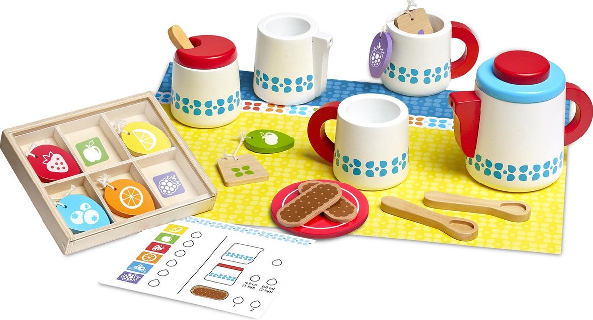 Melissa & Doug thee set 22 delig