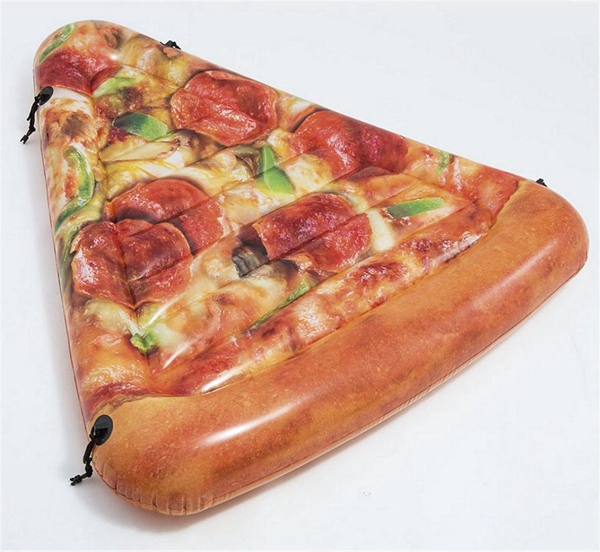 Intex luchtbed pizzapunt 175 x 145 cm bruin - Oranje