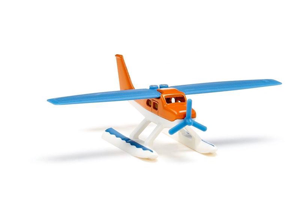 Siku watervliegtuig/blauw/wit 7,5cm - Oranje