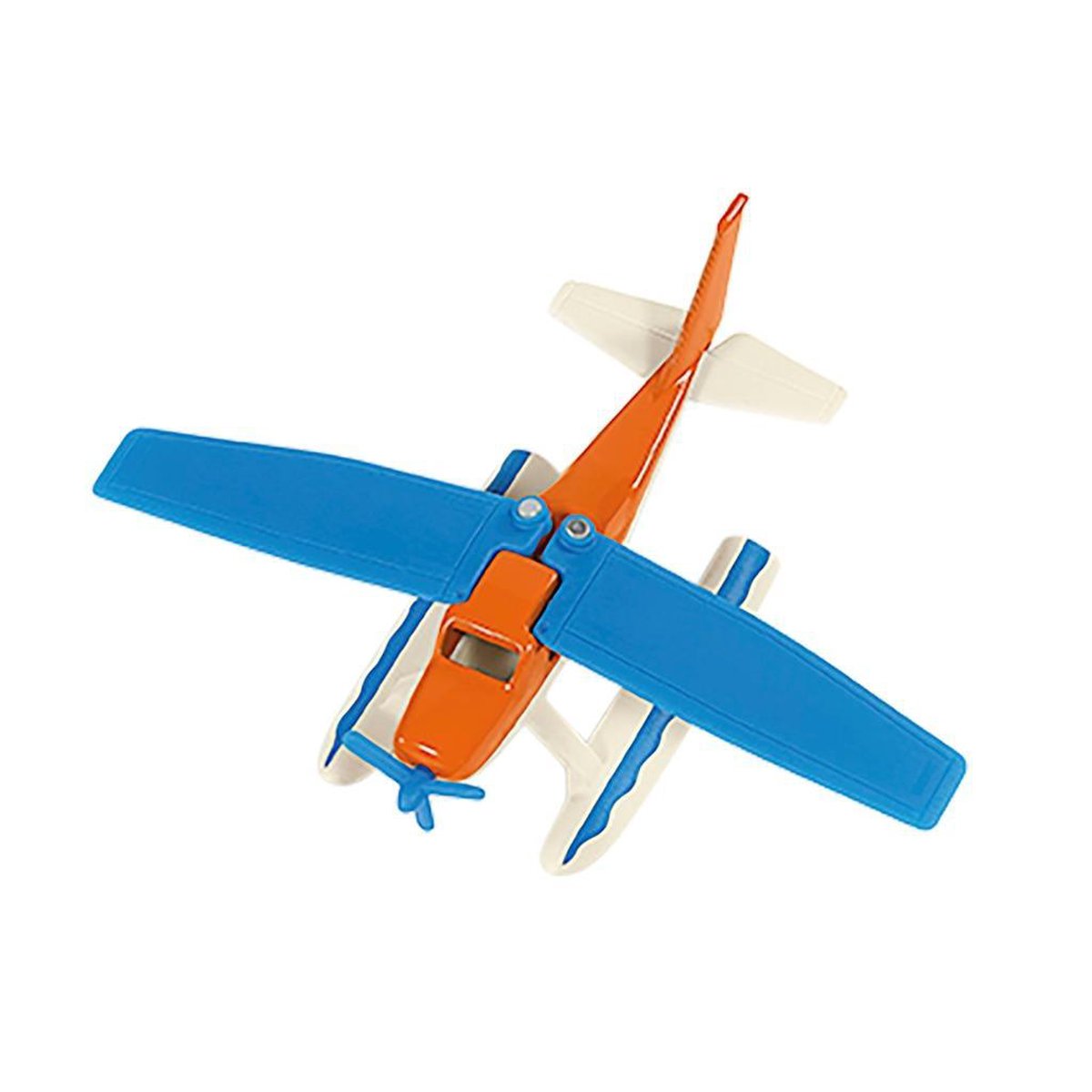 Siku watervliegtuig/blauw/wit 7,5cm - Oranje